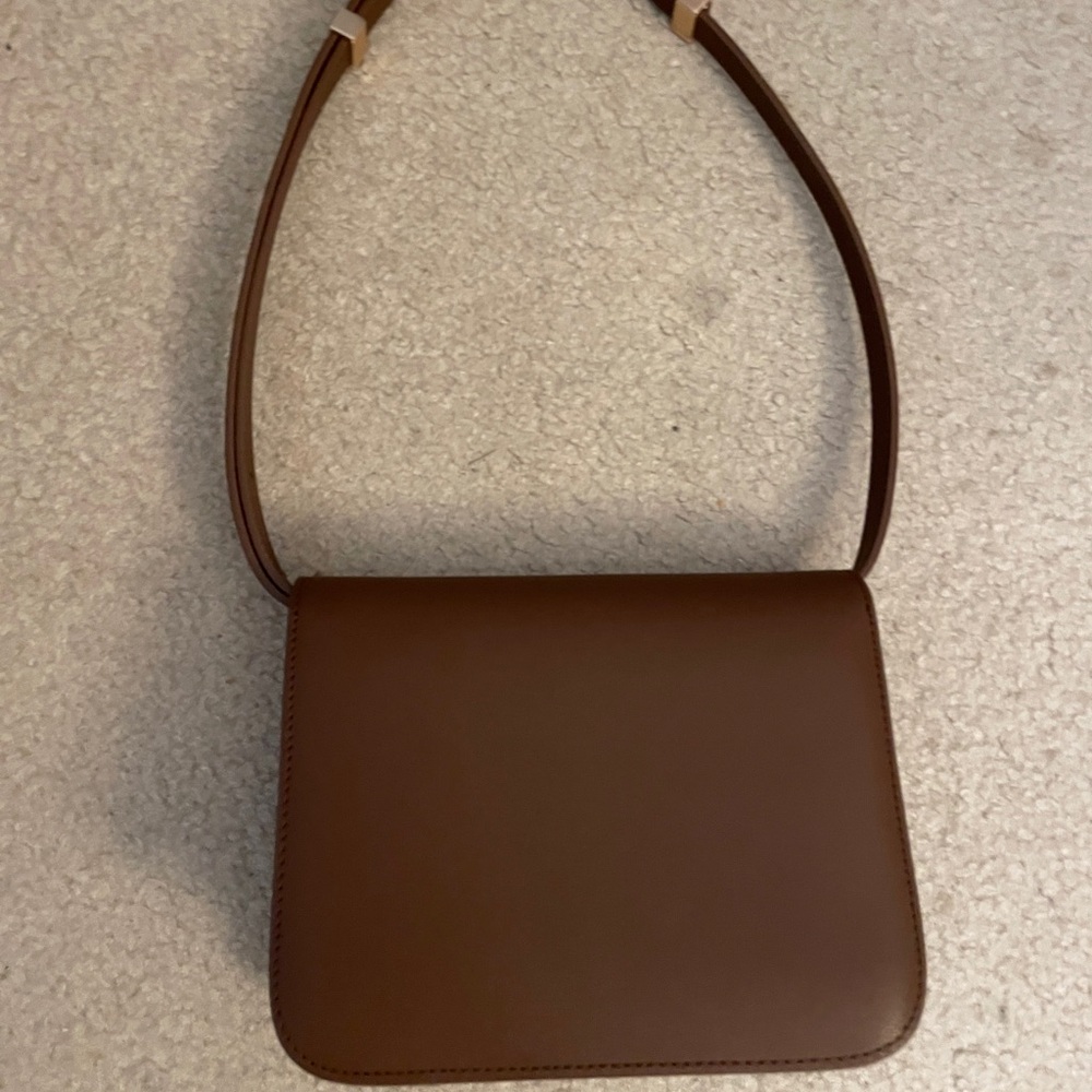 Brown box bag - Picture 3 of 5